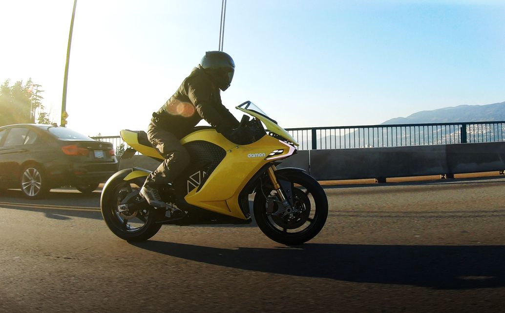 Damon Motorcycles Announces Revolutionary Electric Motorcycle, the Hypersport Pro™