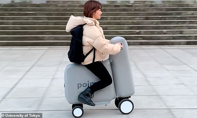 Poimo: The New Portable and Inflatable Mobility Device by Mercari & The University of Tokyo