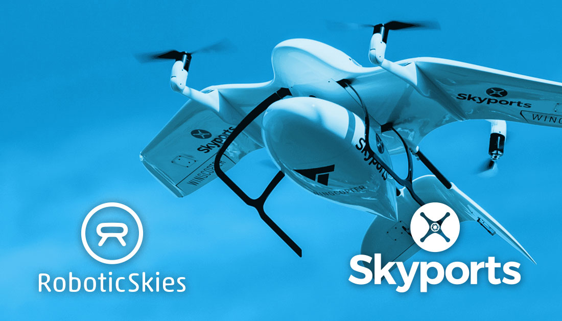 Skyports Partners with Robotic Skies to Develop a UAS Maintenance Programme for Drone Delivery and Beyond