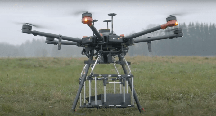 First-ever remote drone delivery completed in Latvia