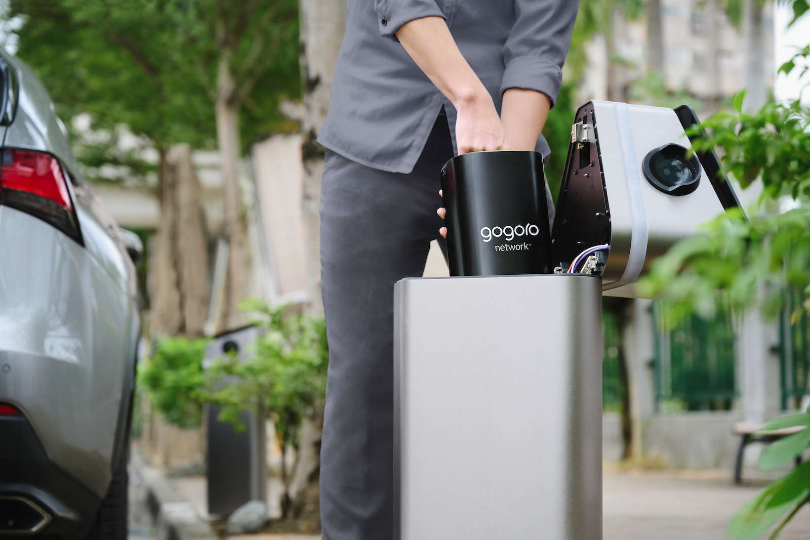 Gogoro launches New Swappable Battery initiative with the introduction of smart parking meters