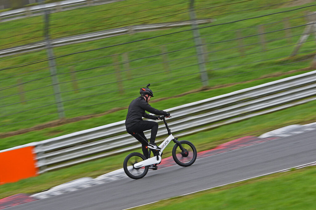 Gocycle Sets Inaugural E-Bike Lap Record At Brands Hatch Race Circuit