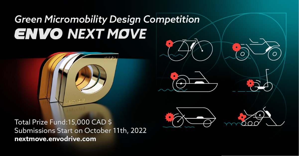 ENVO Next Move – An Industry First Design Contest for the New Generation of Sustainable Personal Transportation